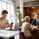 découvrez les avantages et inconvénients des banques en ligne et des banques traditionnelles pour faire le meilleur choix selon vos besoins financiers.