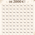 Graphique inspirant sur un défi d'épargne avec des objectifs financiers clairs