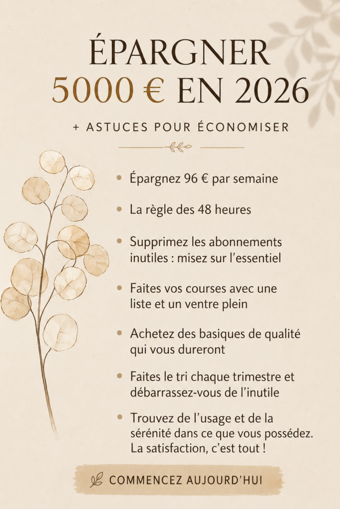 Femme souriante regardant ses économies avec un carnet de notes