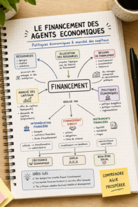Femme d'affaires examinant des documents financiers pour un projet