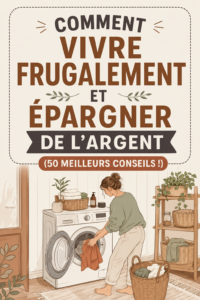 Femme souriante tenant un budget et des factures sur une table, symbolisant la gestion des finances.