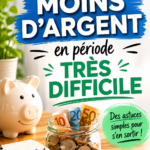 Femme souriante devant un tableau de budget personnel