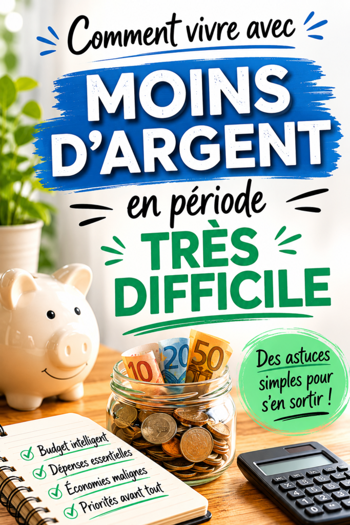 Femme souriante devant un tableau de budget personnel