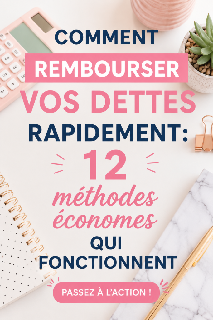 Une femme souriante devant un tableau blanc avec des notes financières.