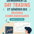 Femme en train de suivre le marché boursier et de faire du day trading sur son ordinateur.