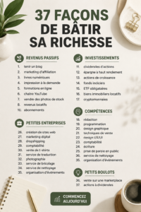 Femme souriante regardant un graphique de croissance financière, symbolisant la richesse et l'épargne.