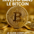 Femme heureuse planifiant son investissement en Bitcoin à la maison