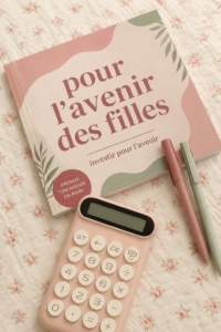 Une femme souriante examinant des documents financiers pour planifier ses investissements futurs