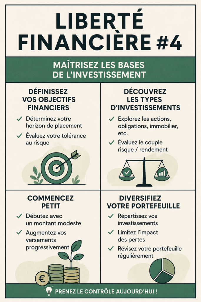 Femme souriante avec des documents financiers, symbolisant la liberté financière