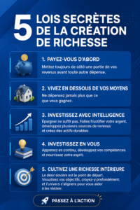 Une femme réfléchissant à ses finances et à la création de richesse