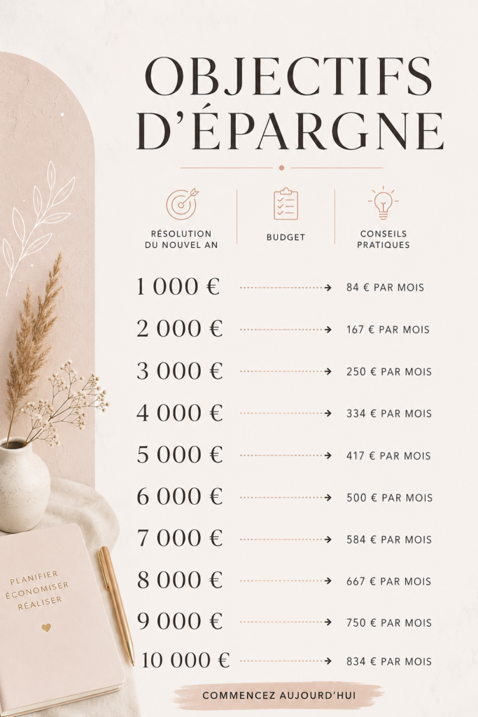 Image d'une femme heureuse avec un plan d'épargne en main