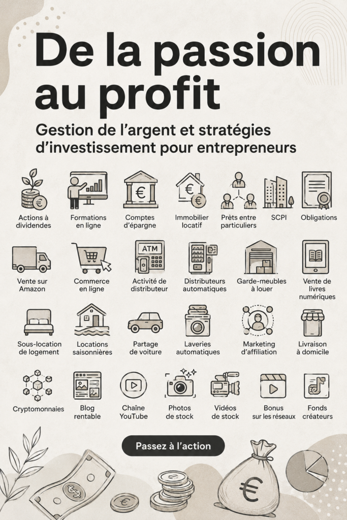 Femme souriante analysant des graphiques financiers pour son entreprise.