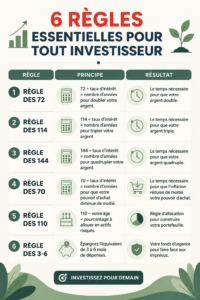 Femme réfléchissant à ses investissements financiers avec des graphiques devant elle.