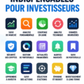 Une femme utilisant une application d’investissement sur son smartphone.