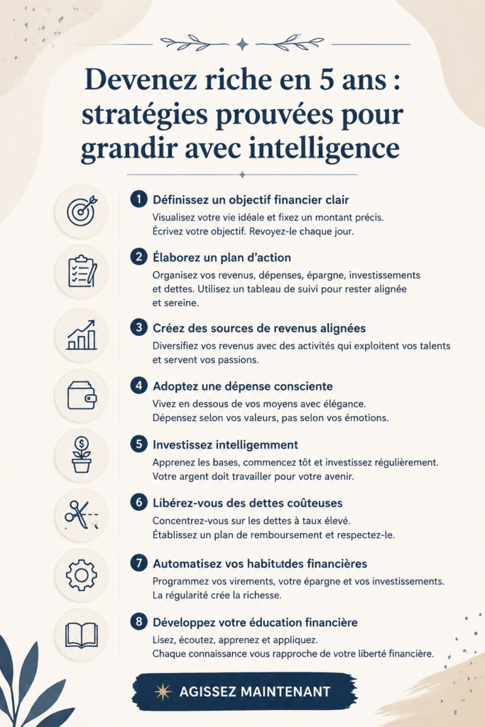 Femme souriante planifiant ses finances pour l'avenir.