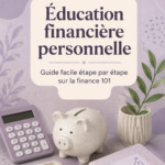 Femme examinant un budget sur son ordinateur, illustrant l'importance de l'éducation financière.