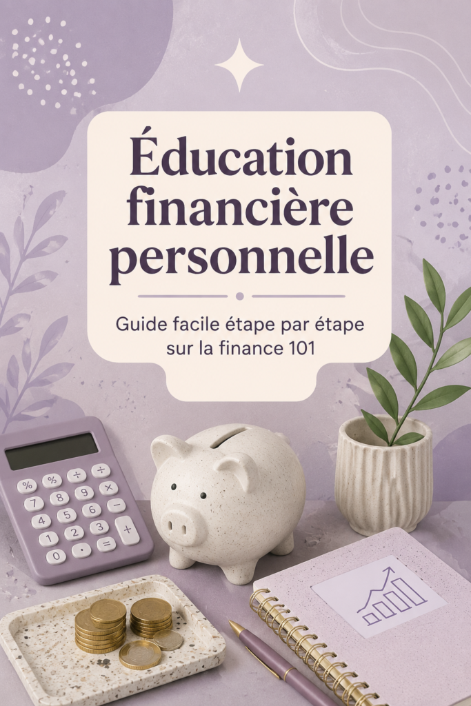 Femme examinant un budget sur son ordinateur, illustrant l'importance de l'éducation financière.