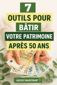 Femme de 50 ans examinant des documents financiers pour construire sa richesse