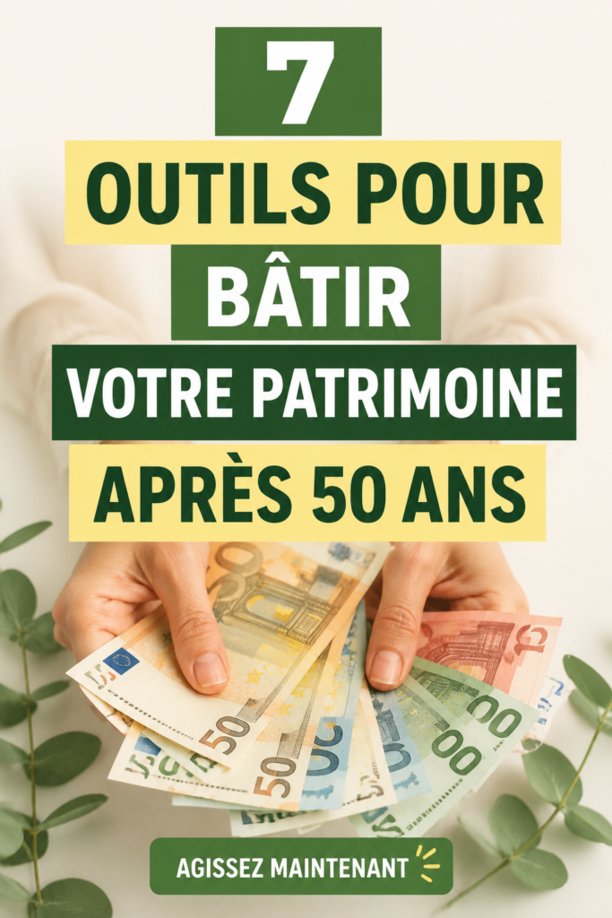 Femme de 50 ans examinant des documents financiers pour construire sa richesse