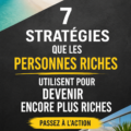 Stratégies de richesse pour s'enrichir davantage. Image de personnes prospères partageant des conseils financiers.