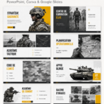 Une femme utilise Canva pour concevoir une présentation moderne.
