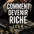 Une femme souriante consultant un plan financier pour devenir riche