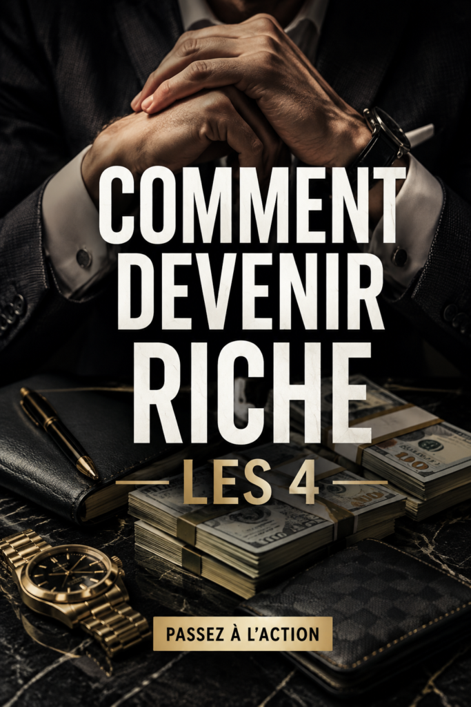 Une femme souriante consultant un plan financier pour devenir riche