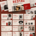 Modèle PowerPoint moderne et élégant pour des présentations