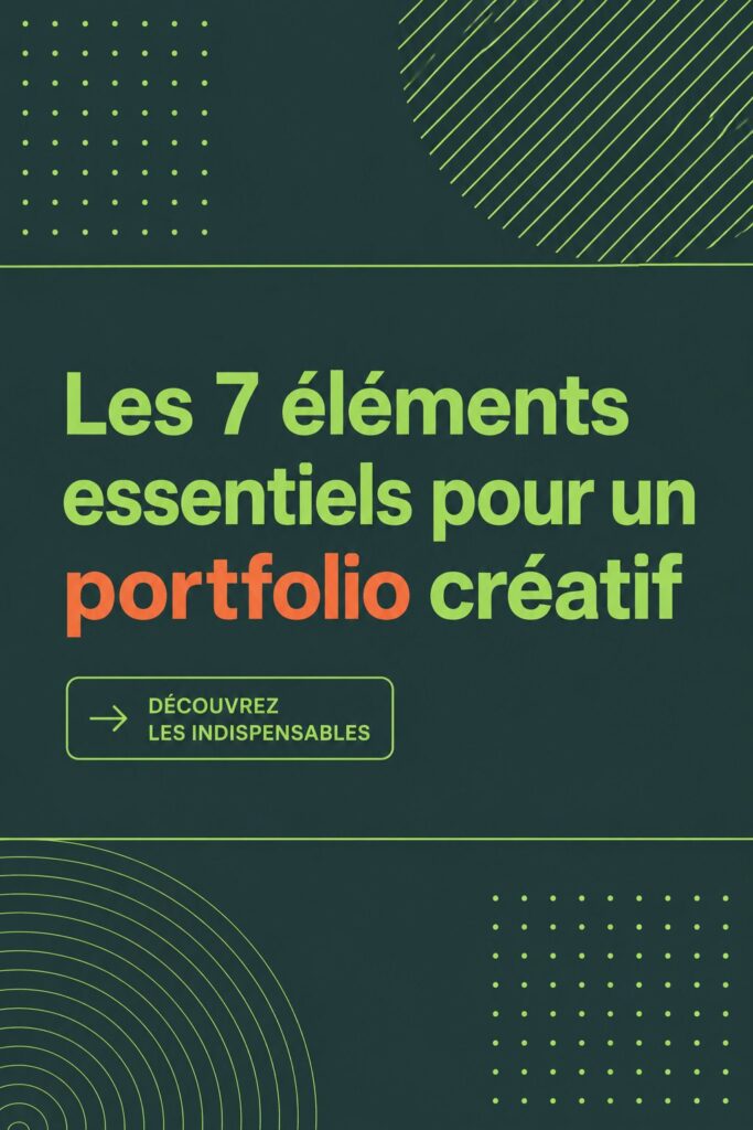 Exposition créative avec des exemples de portfolios inspirants pour femmes en design