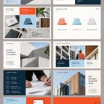 Exemple de présentation minimaliste de marque créée avec InDesign.