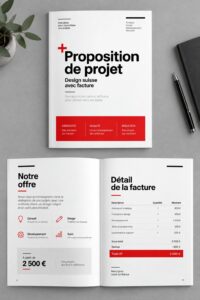 Modèle de proposition professionnelle conçu pour les entreprises suisses