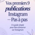 Une femme souriante prenant en photo ses premiers posts Instagram, illustrant la créativité et l'engagement.
