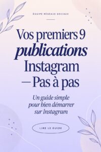 Une femme souriante prenant en photo ses premiers posts Instagram, illustrant la créativité et l'engagement.