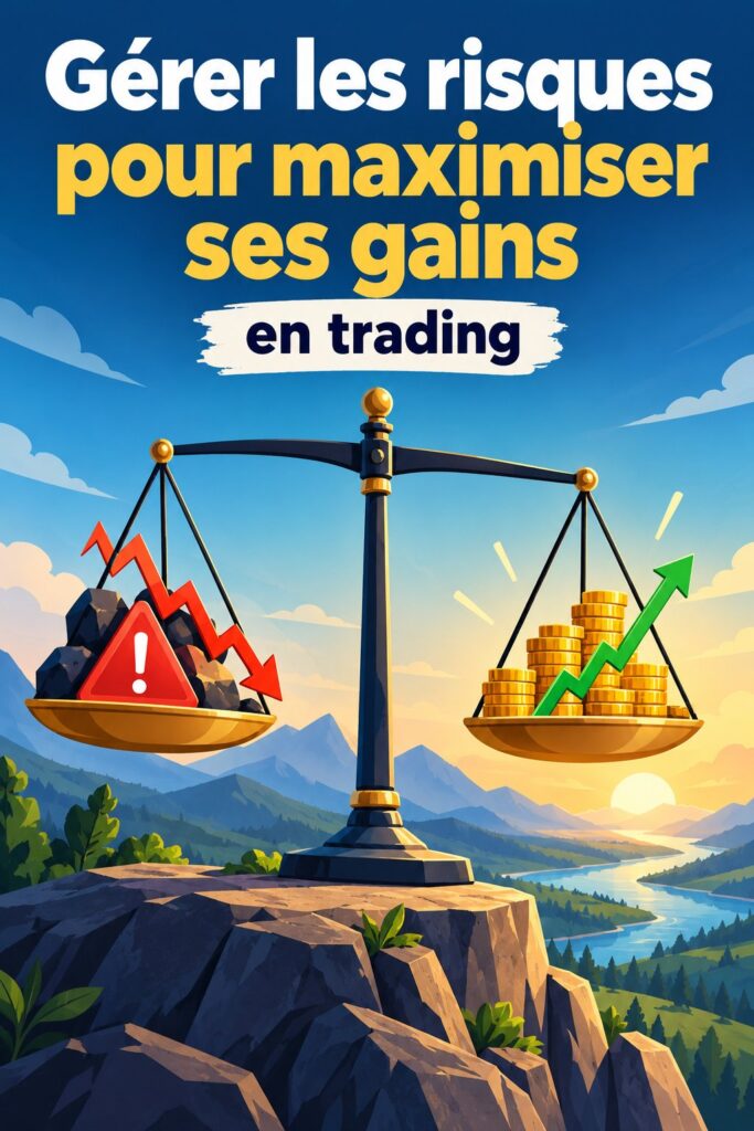 Femme analysant des graphiques de trading sur un ordinateur