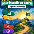 Femme regardant un graphique pour décider du bon moment pour investir en bourse.