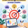 Une femme travaillant sur un plan marketing efficace pour son entreprise.