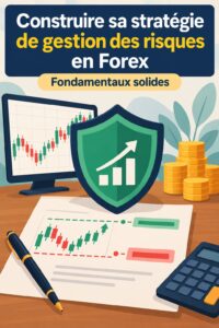 Stratégie de gestion des risques en Forex, illustration chaleureuse pour investisseurs.