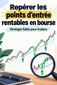 Femme analysant des graphiques de trading sur ordinateur