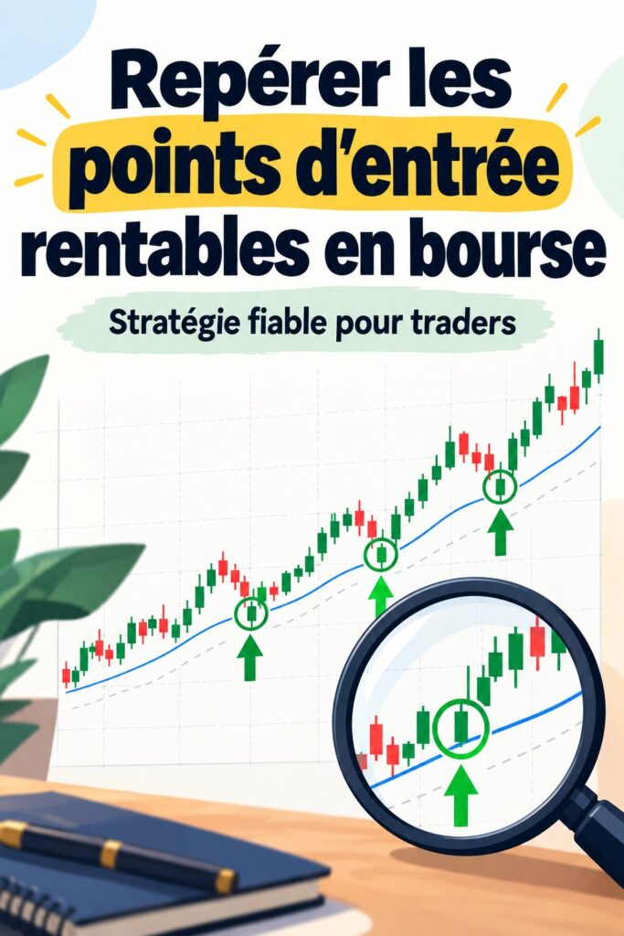 Femme analysant des graphiques de trading sur ordinateur